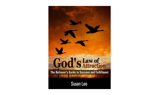God's Law of Attraction Book Cover by Susan Lee for Blog