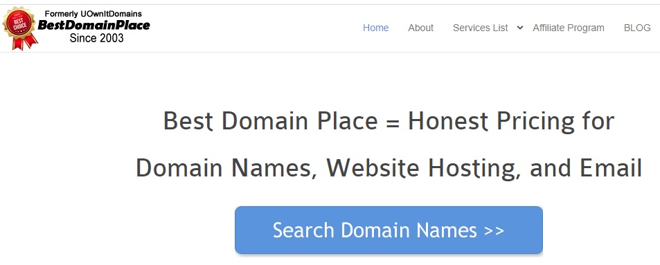 Suggested domain name registrar to register book title domain names for URL forwarding